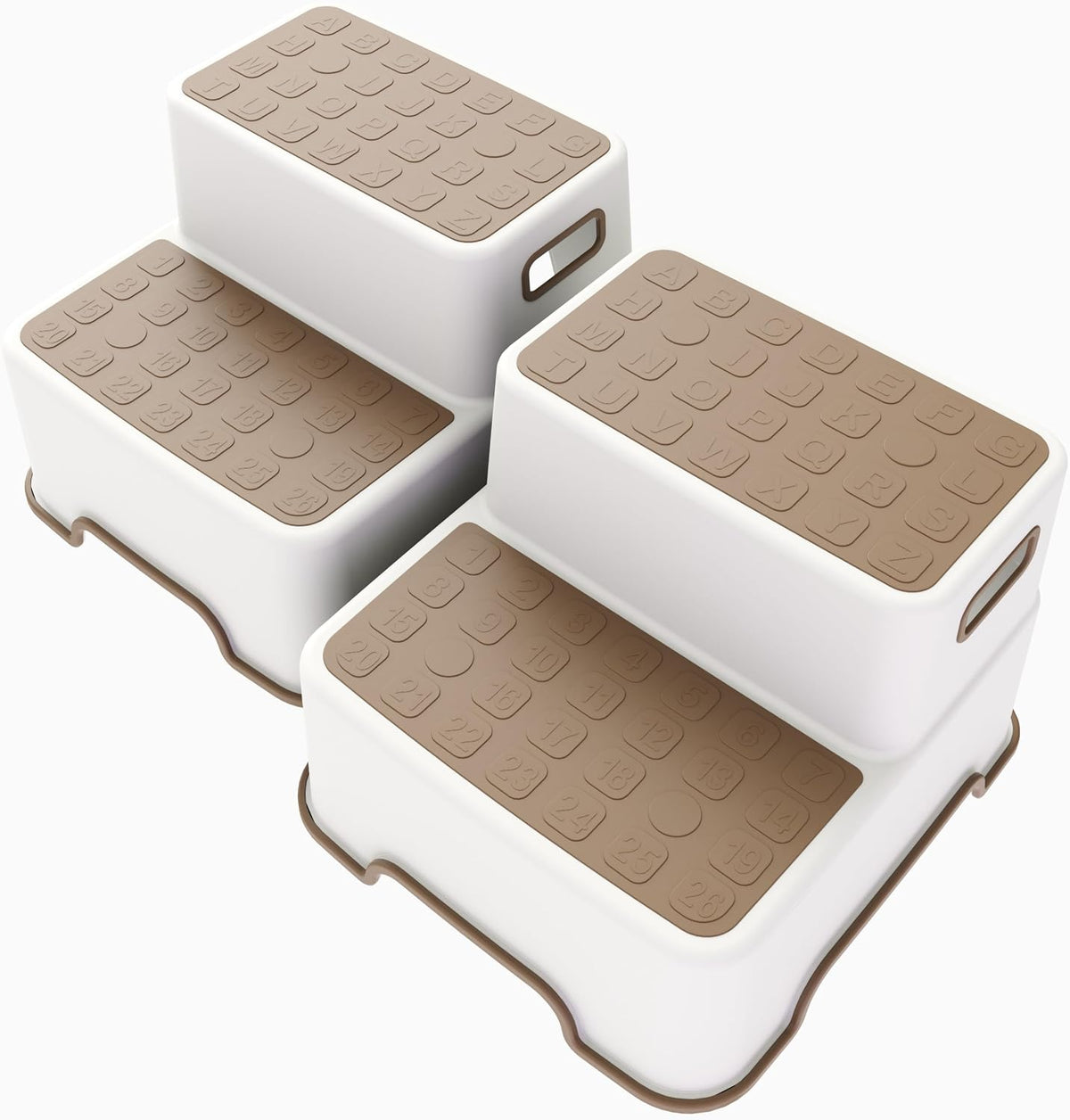 Toddler Step Stool for Bathroom Sink, 2 Pack Step Stool for Kids