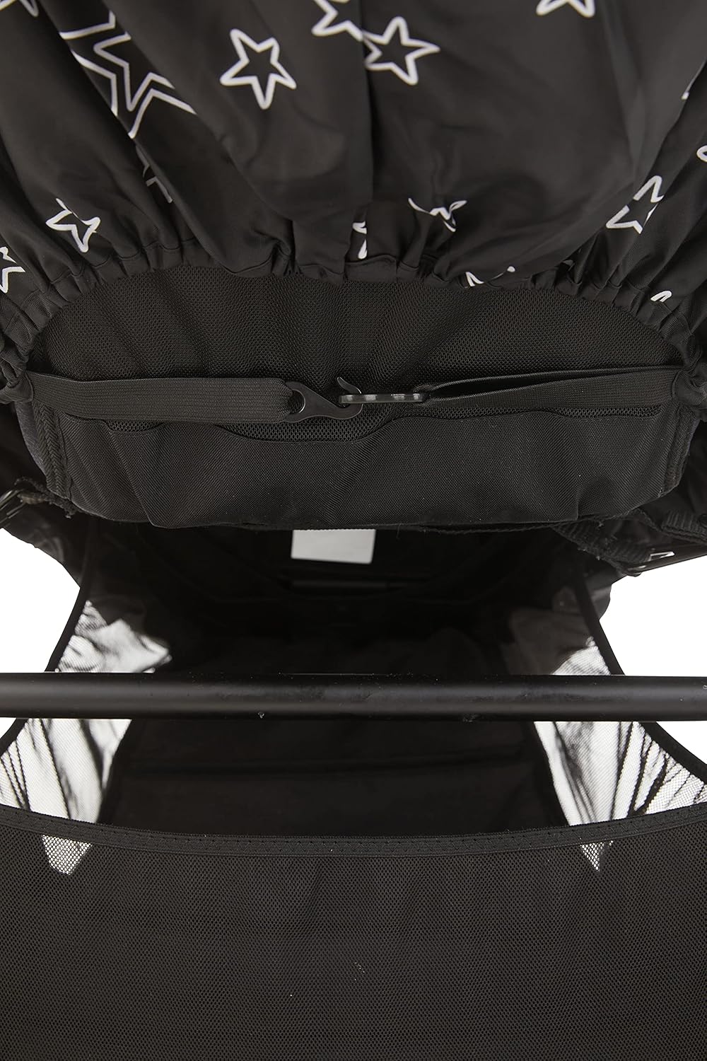 Stroller Rain Cover Universal, Baby Travel Weather Shield, Windproof Waterproof, Protect from Dust Snow (Black)