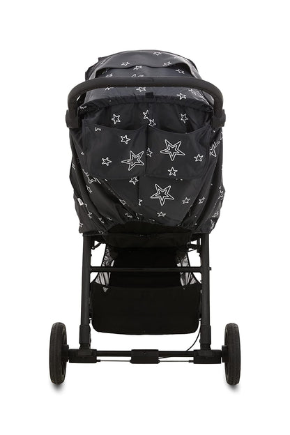 Stroller Rain Cover Universal, Baby Travel Weather Shield, Windproof Waterproof, Protect from Dust Snow (Black)