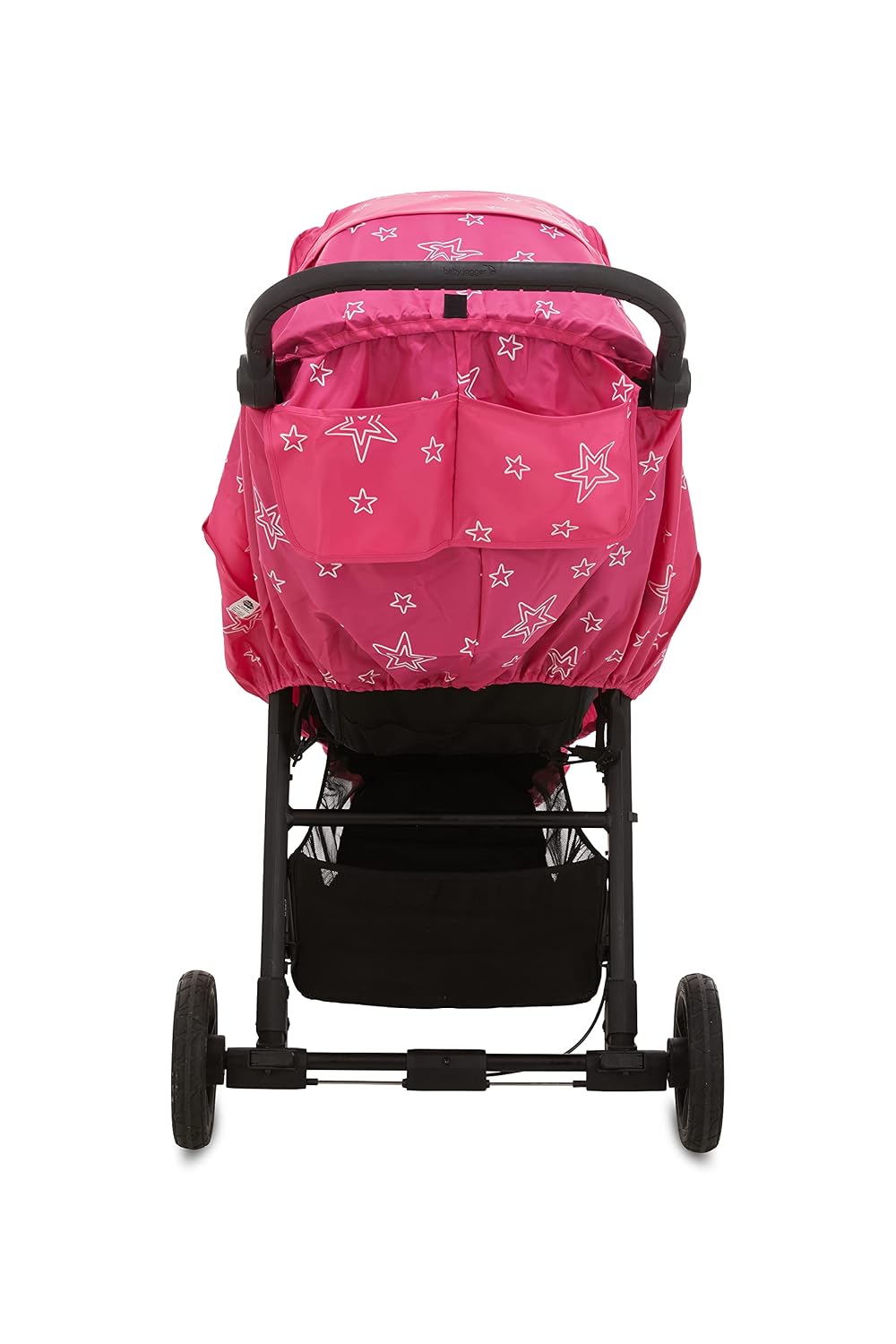 Stroller Rain Cover Universal, Baby Travel Weather Shield, Windproof Waterproof, Protect from Dust Snow (Black)