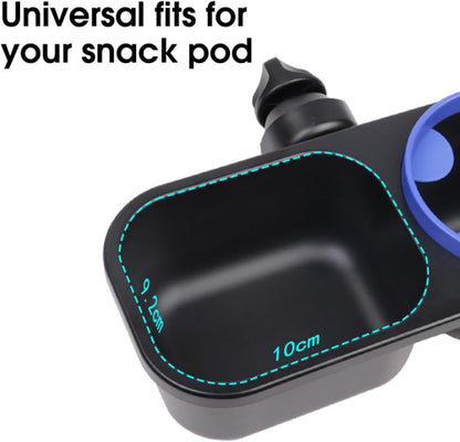 Universal Snack Tray with Cup Holder - Stroller Accessory