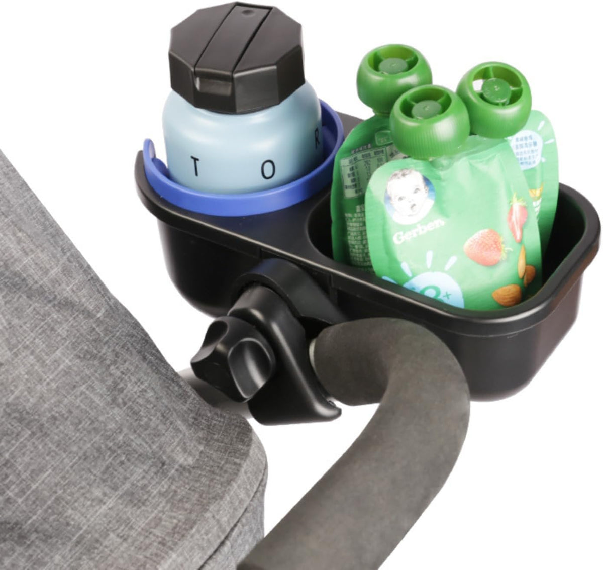 Universal Snack Tray with Cup Holder - Stroller Accessory