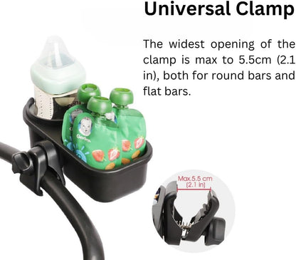Universal Snack Tray with Cup Holder - Stroller Accessory