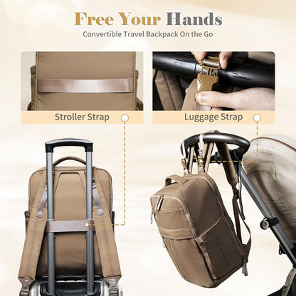 Diaper Bag with Changing Station Large Diaper Backpack Baby Bag