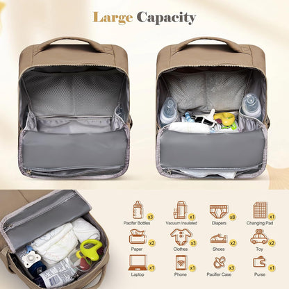 Diaper Bag with Changing Station Large Diaper Backpack Baby Bag