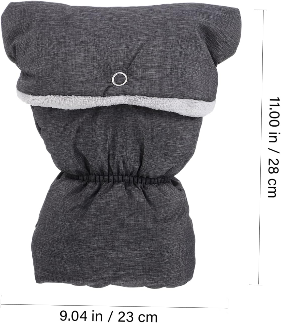 1pair Stroller Gloves Hand Muffs for Cold Weather Deep Mittens Elastic Band Three Layers of Stroller Accessories for Fall and
