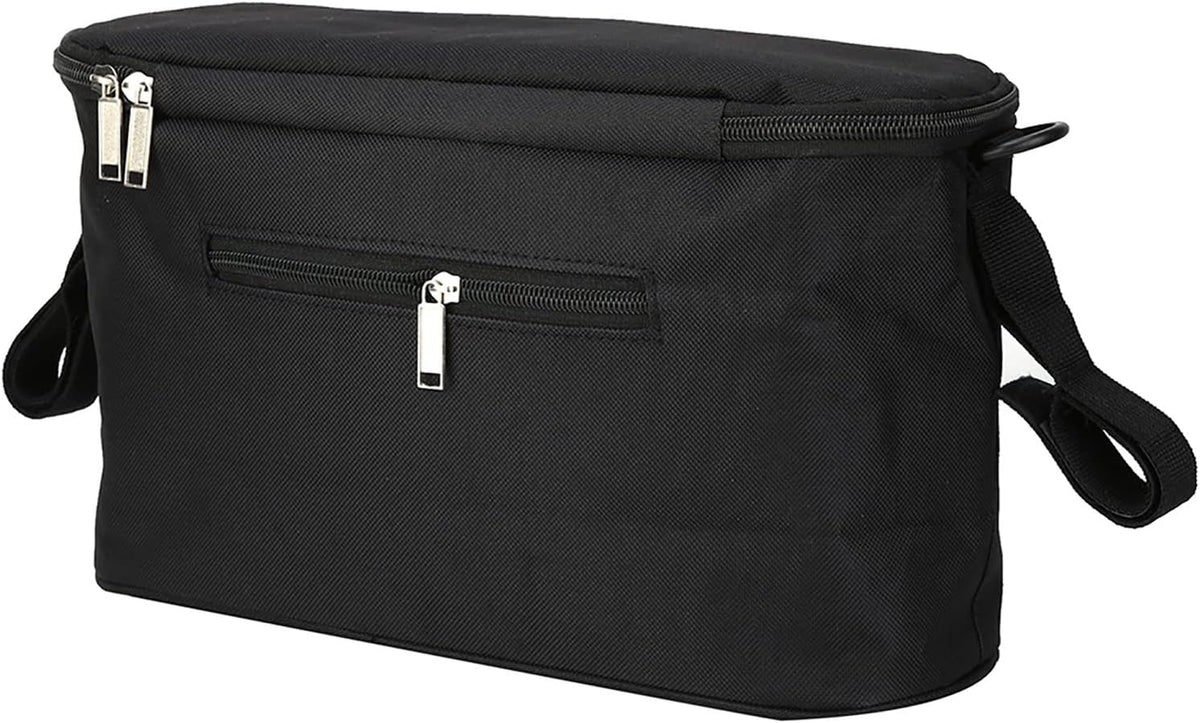 Stroller Organizer, Stroller Cup Holder Attachment Detachable Phone Bag and Shoulder Strap Stroller Cup Holder Stroller Bag Caddy Organizer Storage Bag for Stroller Accessories