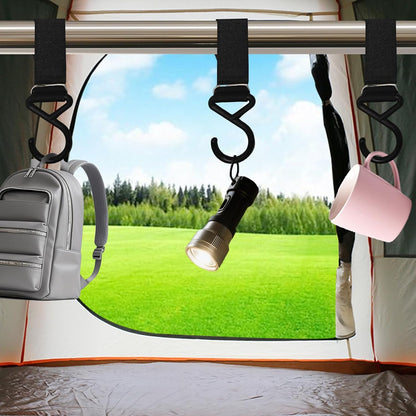 Stroller Hooks for Bags 12pcs Baby Stroller Clip and Hooks Mom Purse Shopping Wheelchair Tent Outdoor Camping Shopping Carabiner Clip