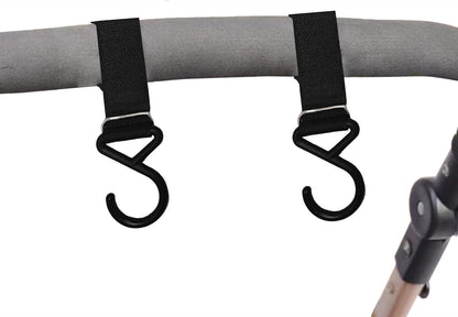 Stroller Hooks for Bags 12pcs Baby Stroller Clip and Hooks Mom Purse Shopping Wheelchair Tent Outdoor Camping Shopping Carabiner Clip