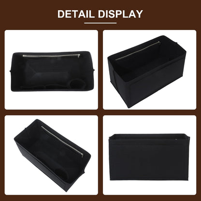 Felt Purse Organizer Insert for Longchamp Le Pliage Large, Beige