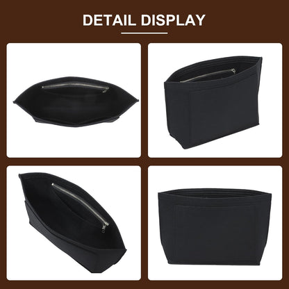 Felt Purse Organizer Insert for Longchamp Le Pliage Large, Beige
