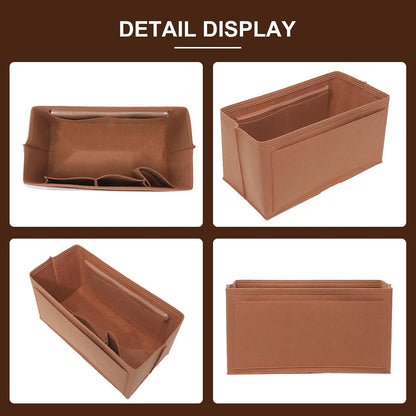 Felt Purse Organizer Insert for Longchamp Le Pliage Large, Beige