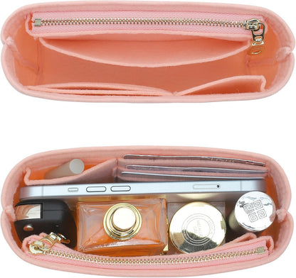 Felt Purse Organizer Insert for Longchamp Le Pliage Large, Beige