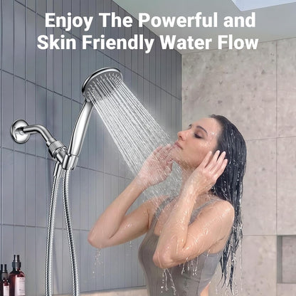 Handheld ShowerHead with High Pressure, Low Pressure Optimized Flow
