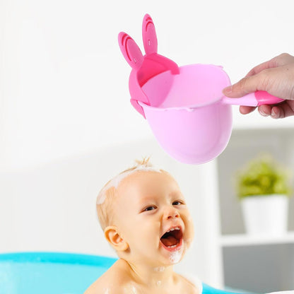 Rinse Cup Set 2pcs Plastic Shampoo Rinser Cups for Hair Washing, Lightweight Bath Water Pourer Suitable and Infants