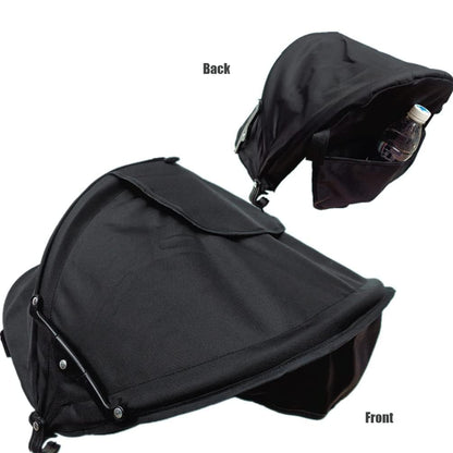 Baby Stroller Sun Protection Infant Stroller Sun Shade Cover Sunshield Universal Stroller Canopy Extender Awning for Pushchair Pram Buggy Parasol Sunshade Sun Umbrella Stroller with Pocket Mesh Window