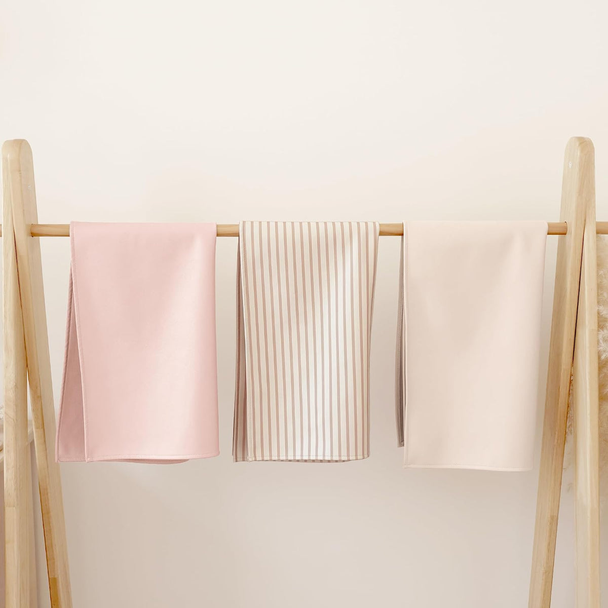Faux Leather Baby Changing Mat 2 Pack, Oval, 30"x17"