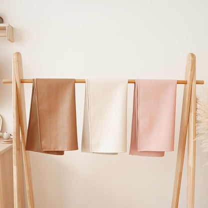 Faux Leather Baby Changing Mat 2 Pack, Oval, 30"x17"