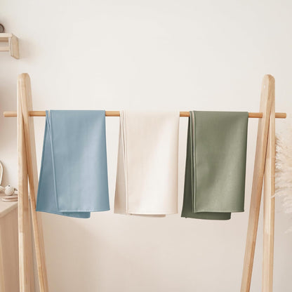 Faux Leather Baby Changing Mat 2 Pack, Oval, 30"x17"