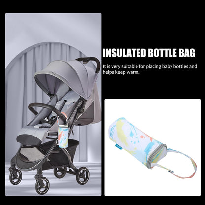 Insulated Tin Moms Cooler Bottle for Bag with Nursing Oxford Cloth Material Portable and Lightweight Maintains Temperature and Outdoors and Daycare Use Milk