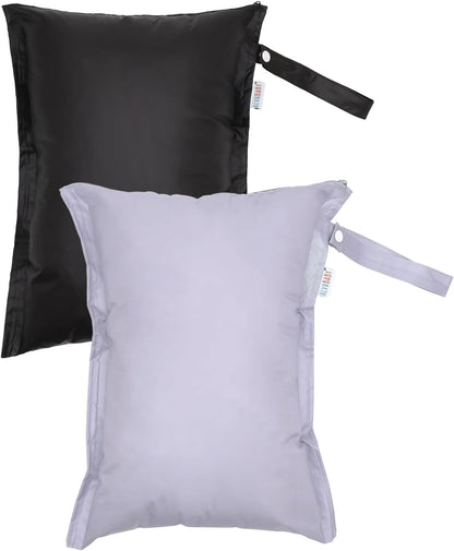 ALVA Waterproof Leakproof Wet Dry Bag 2-Pack | Reusable for Swim, Baby Clothes, Diapers & Travel 2LK06