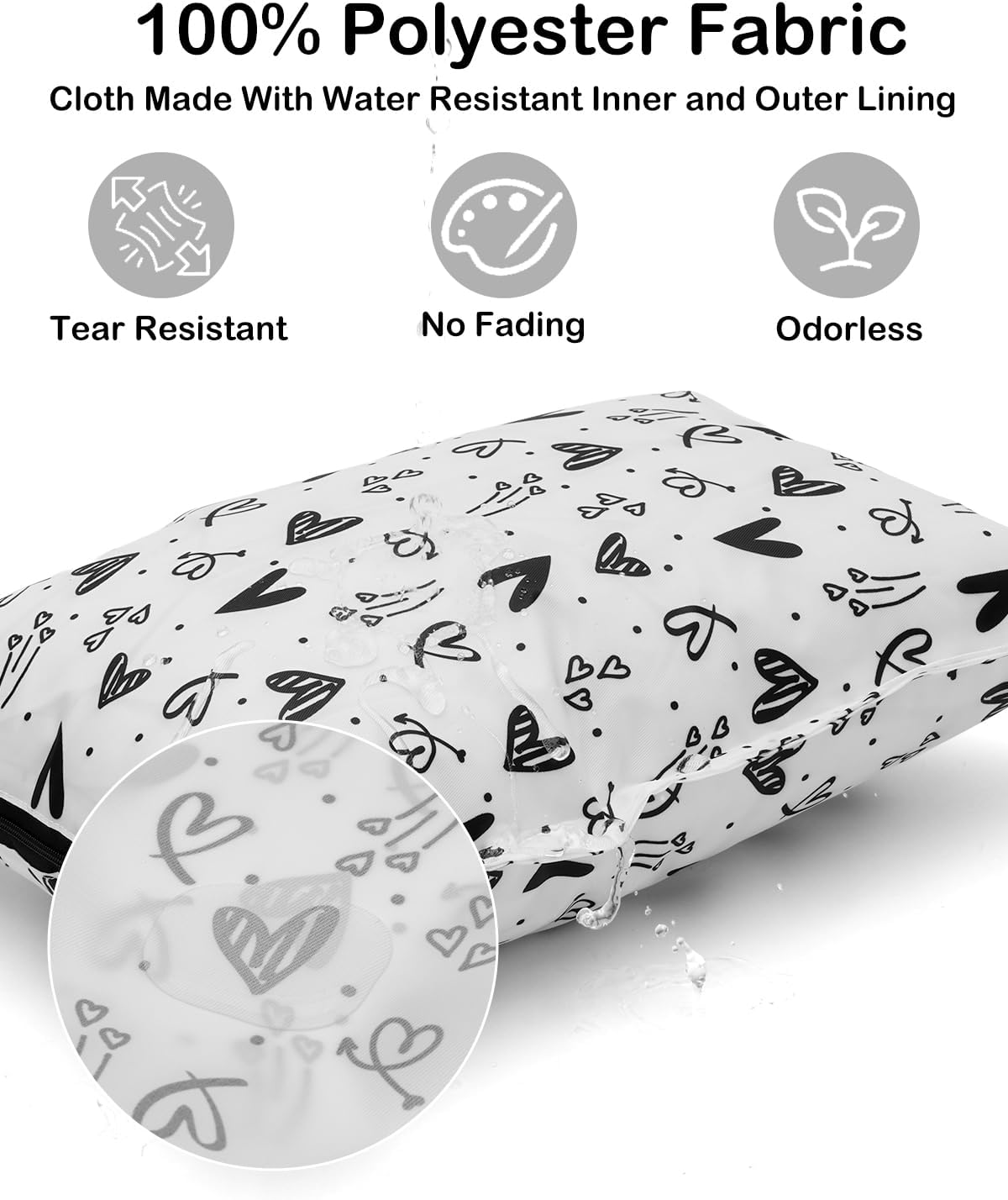 ALVA Waterproof Leakproof Wet Dry Bag 2-Pack | Reusable for Swim, Baby Clothes, Diapers & Travel 2LK06