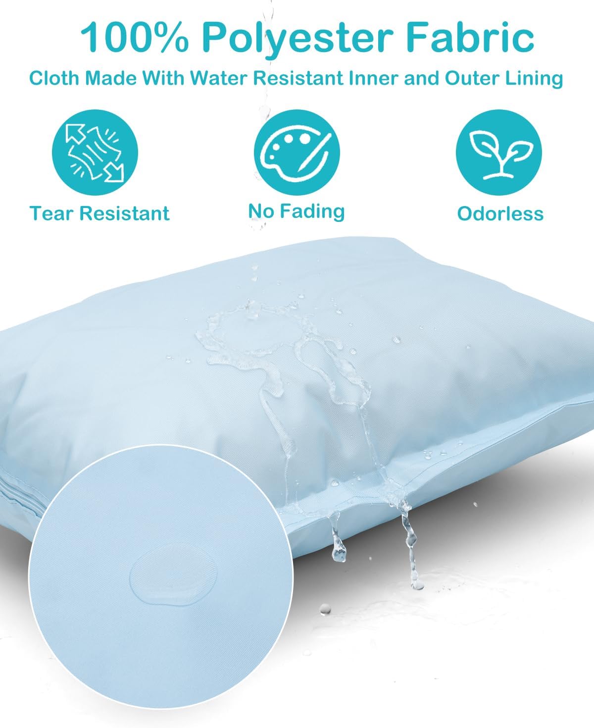 ALVA Waterproof Leakproof Wet Dry Bag 2-Pack | Reusable for Swim, Baby Clothes, Diapers & Travel 2LK06
