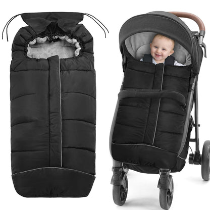 Stroller Footmuff Universal, Weatherproof and Windproof Baby Bunting Bag