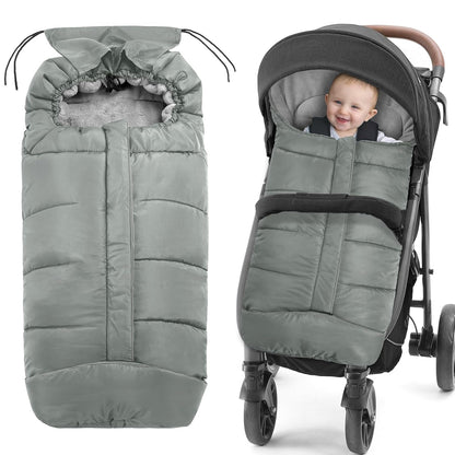 Stroller Footmuff Universal, Weatherproof and Windproof Baby Bunting Bag