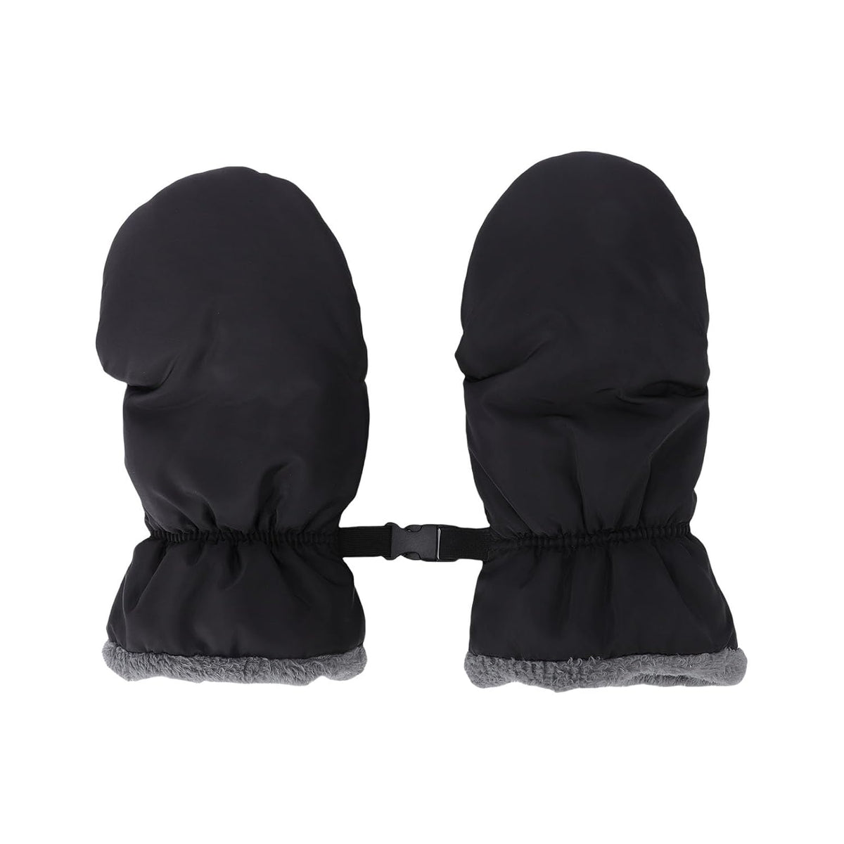 Winter Cold Weather Stroller Hand Muffs 1 Pair - Extra Thick Anti Freeze Windproof, Adjustable Straps Universal Pushchair Gloves for Parents