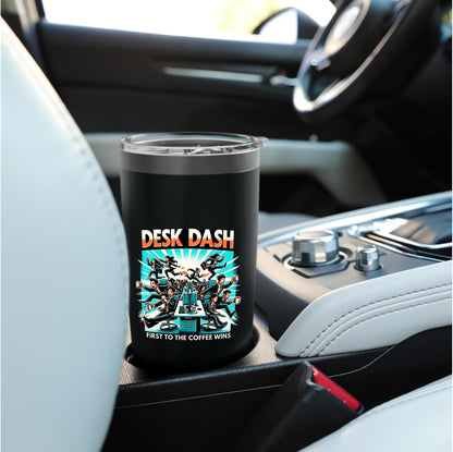 Desk Dash Casual Office Home Essential Graphic Art Stainless Steel Insulated Tumbler