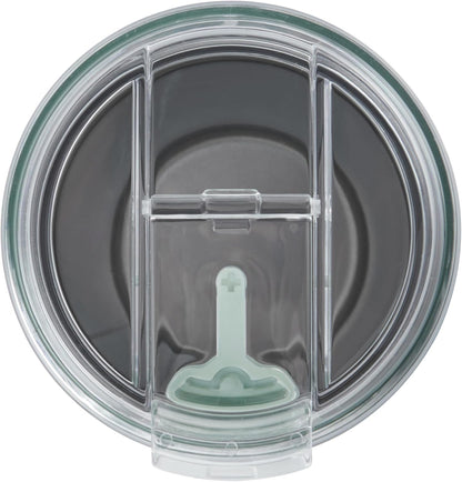 24 oz Stainless Steel Vacuum Insulated Tumbler - Sage Green Double Wall Travel Cup, Keeps Drinks Cold 24 Hours or Hot 8 Hours, Leak Proof Lid with Flip Straw, Silicone Grip
