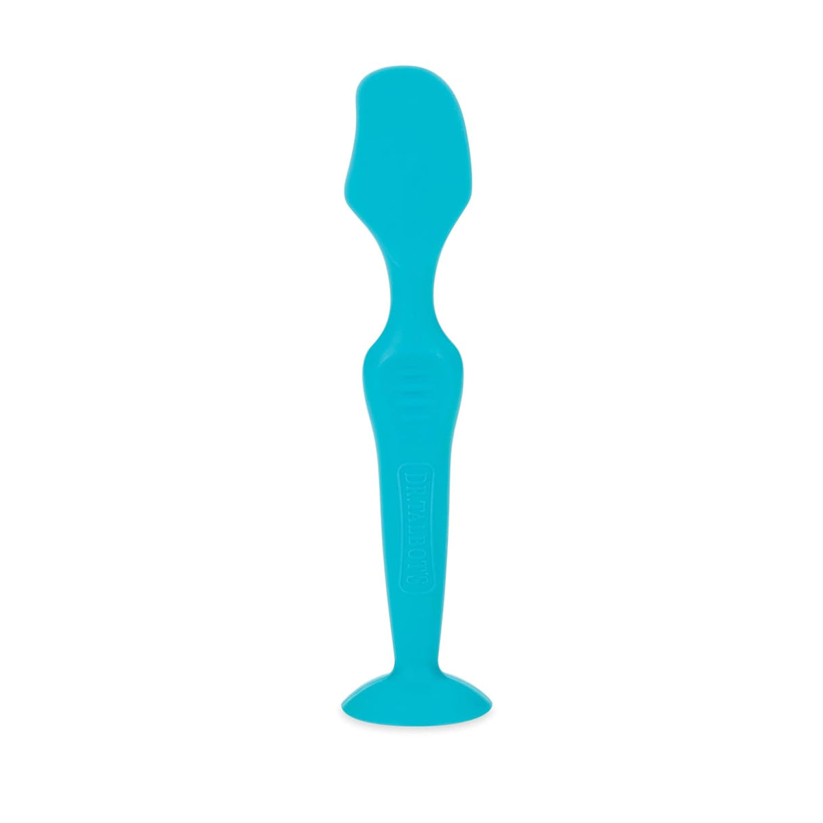 Nuby Silicone Diaper Cream Brush with Suction Base, Aqua (Pack of 2)