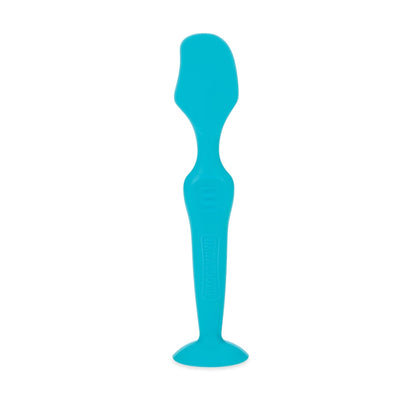 Nuby Silicone Diaper Cream Brush with Suction Base, Aqua (Pack of 2)