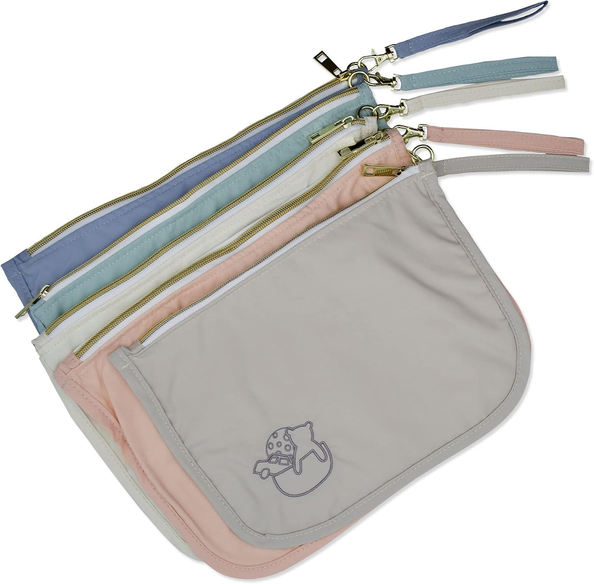 Diaper Bag Organizer Pouches Durable Nylon & Performance Mesh