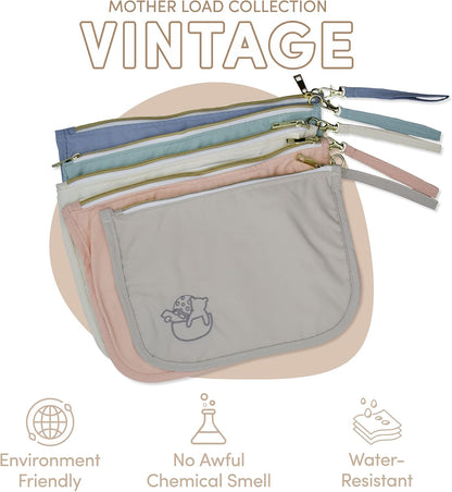 Diaper Bag Organizer Pouches Durable Nylon & Performance Mesh