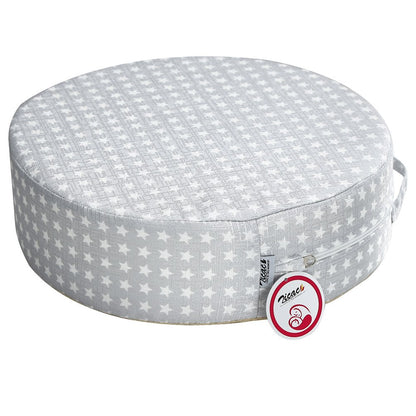 Kids' Anti-Slip Chair Seat Cushion - High Chair Dining Seat Pad Dismountable Round Booster Seat Cushion (Gray)