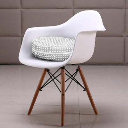 Kids' Anti-Slip Chair Seat Cushion - High Chair Dining Seat Pad Dismountable Round Booster Seat Cushion (Gray)