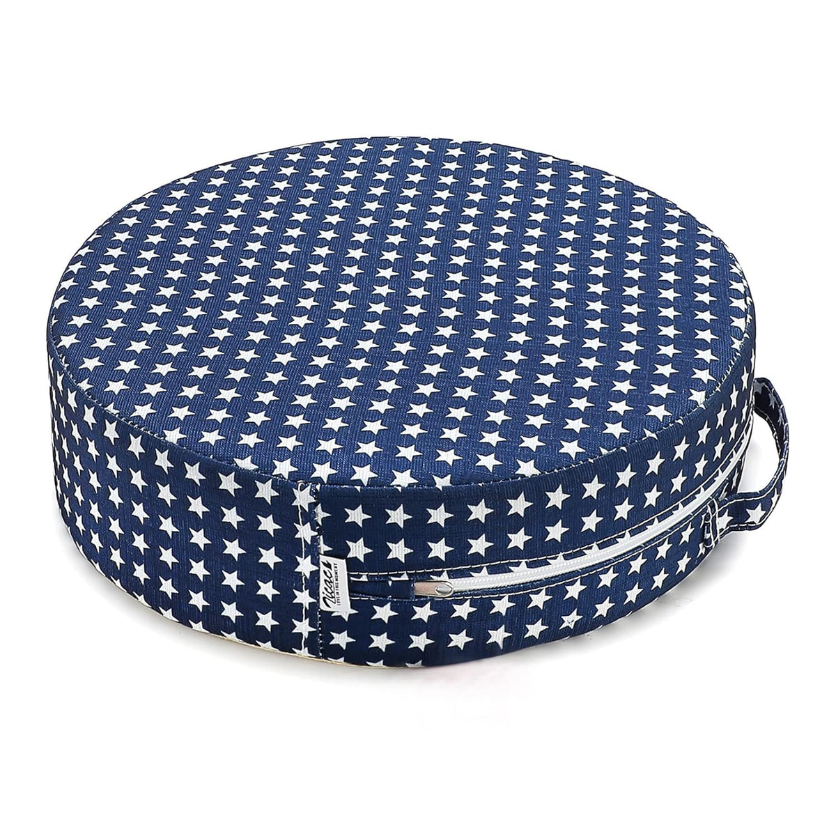 Kids' Anti-Slip Chair Seat Cushion - High Chair Dining Seat Pad Dismountable Round Booster Seat Cushion (Gray)