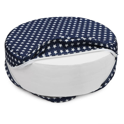 Kids' Anti-Slip Chair Seat Cushion - High Chair Dining Seat Pad Dismountable Round Booster Seat Cushion (Gray)