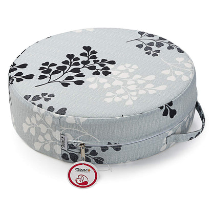 Kids' Anti-Slip Chair Seat Cushion - High Chair Dining Seat Pad Dismountable Round Booster Seat Cushion (Gray)