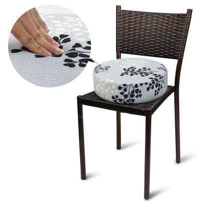 Kids' Anti-Slip Chair Seat Cushion - High Chair Dining Seat Pad Dismountable Round Booster Seat Cushion (Gray)
