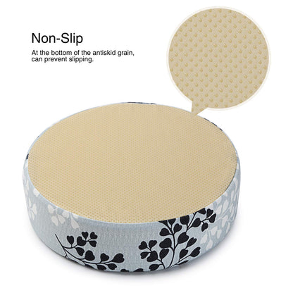 Kids' Anti-Slip Chair Seat Cushion - High Chair Dining Seat Pad Dismountable Round Booster Seat Cushion (Gray)
