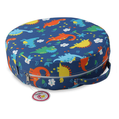 Kids' Anti-Slip Chair Seat Cushion - High Chair Dining Seat Pad Dismountable Round Booster Seat Cushion (Gray)