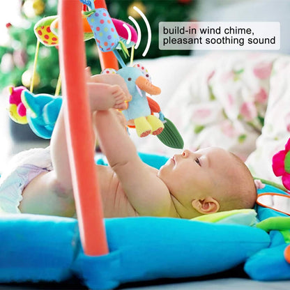 Soft Hanging Toys for 0 3 6 9 12 Months Infant Play Gym Mat
