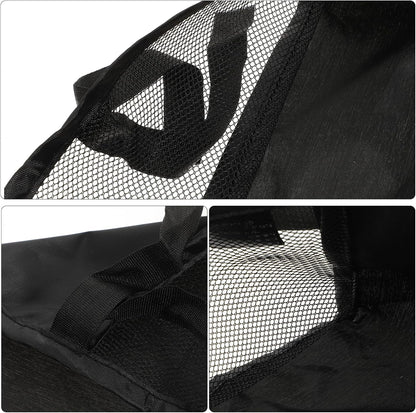 Baby Stroller Storage Mesh Bag Stroller Bottom Basket Universal Storage Attachment Bottom Basket for Organizer for Bottles Diapers Shopping 13.77 X 13.77 X 5.11 in