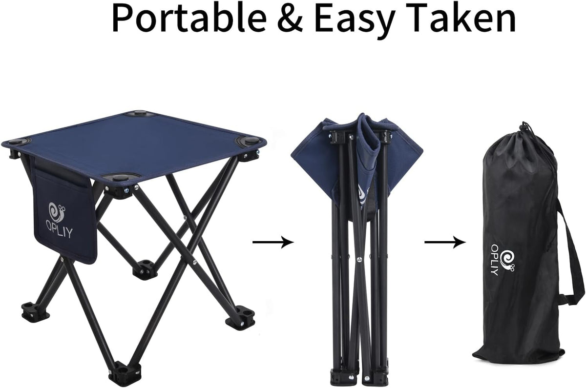 Camping Stool 2 Pack,Portable Folding Stool for Outdoor Gardening and Beach Hiking Fishing,Foot Stool with Carry Bag (Green)