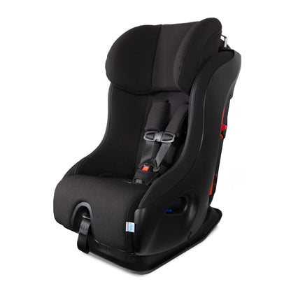 Fllo Convertible Car Seat - Compact Design for 3-Across Seating, Extended Rear-Facing with Anti-Rebound Bar and Flame Retardant-Free (Railroad Ziip)
