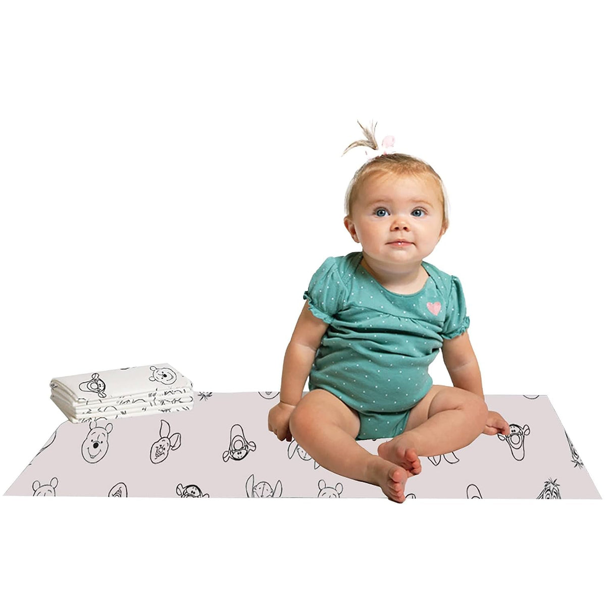 J.L. Childress Disney Baby Disposable Changing Pads 24 Pack - Mickey
