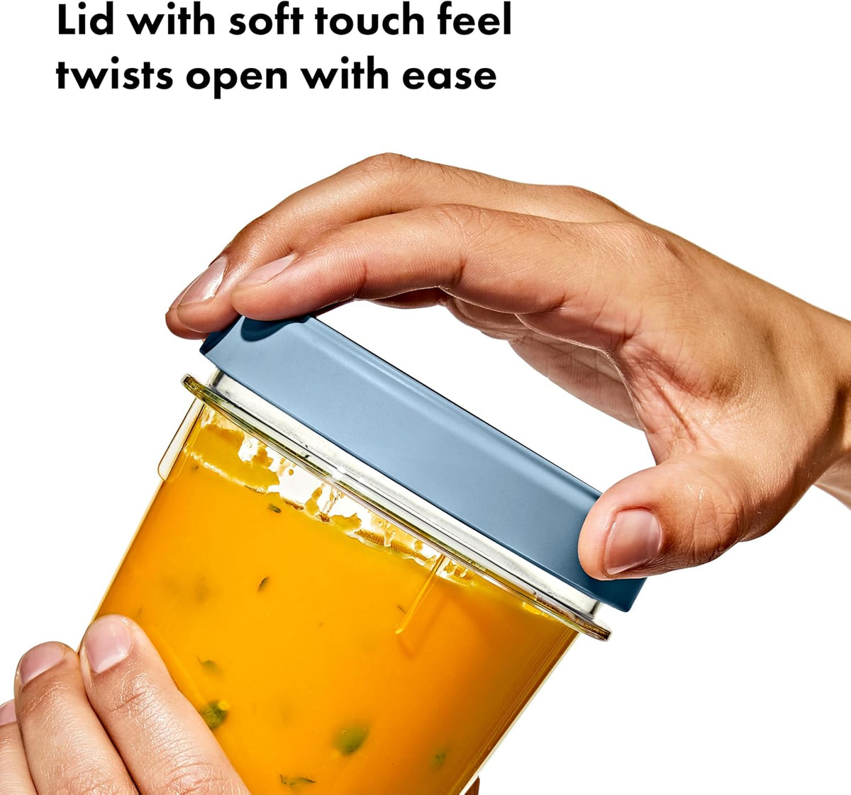 Good Grips Twist & Stack Food Storage Container - 20 oz - 2 Pack